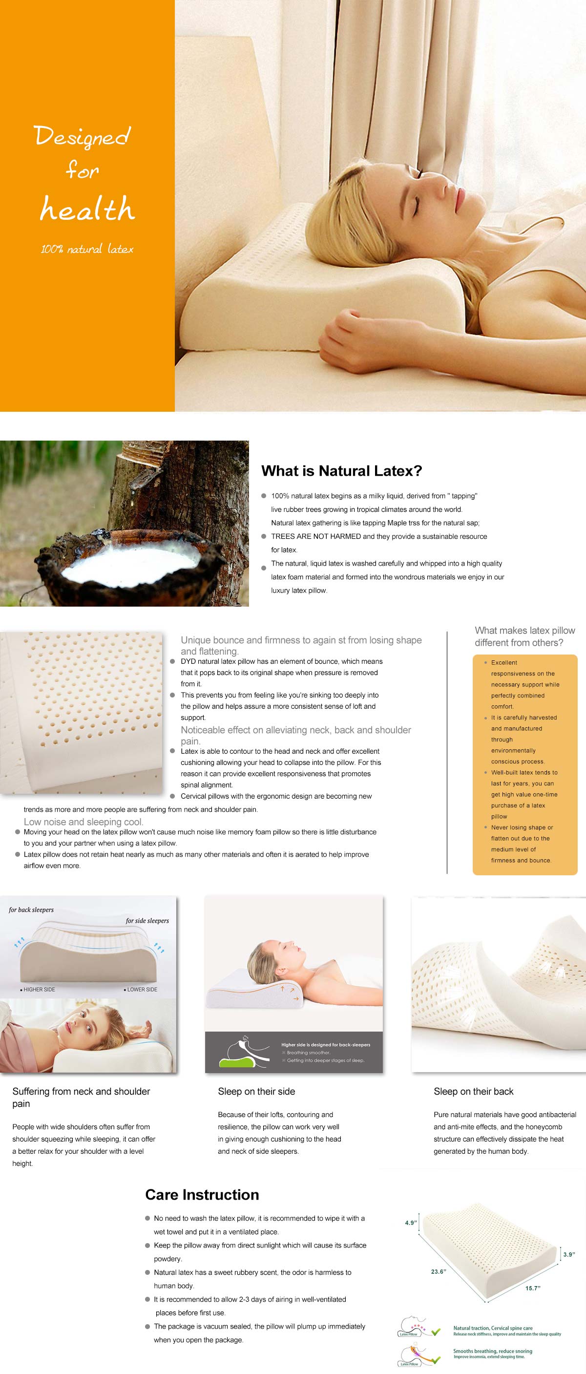 Natural Latex Pillow