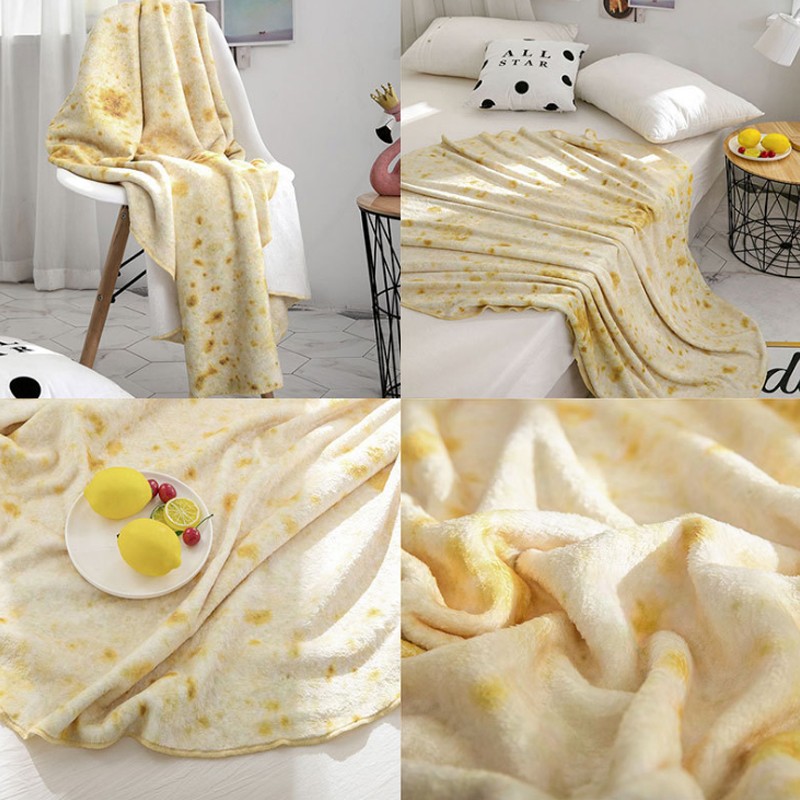 Flannel Fleece Burrito Blankets