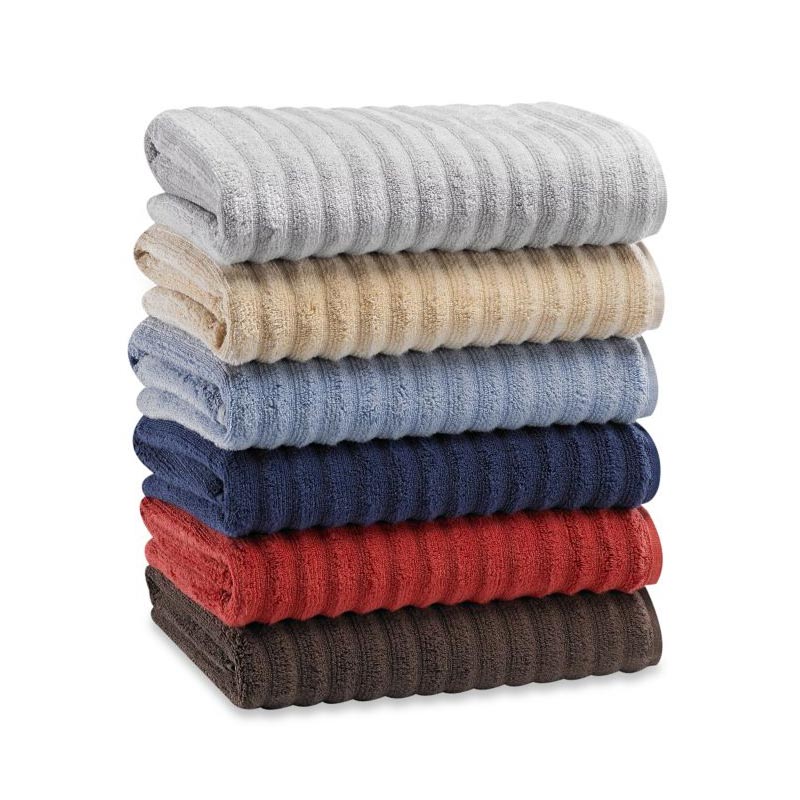 Turkish Ribbed Bath Towels