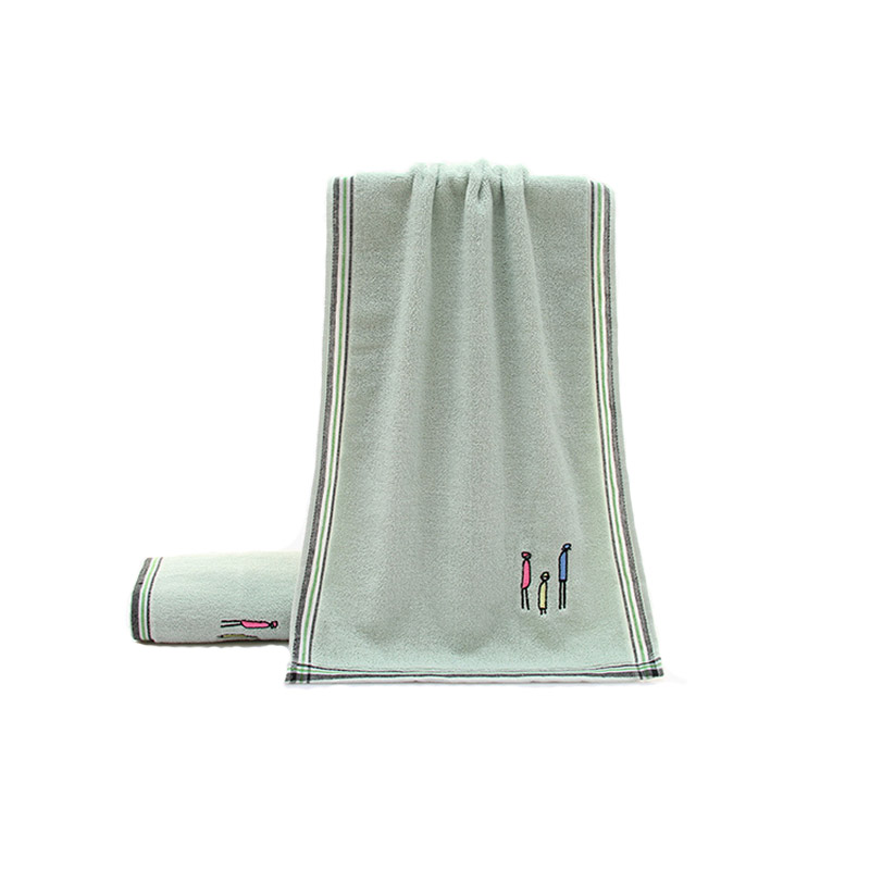 Embroider Cotton Towel 