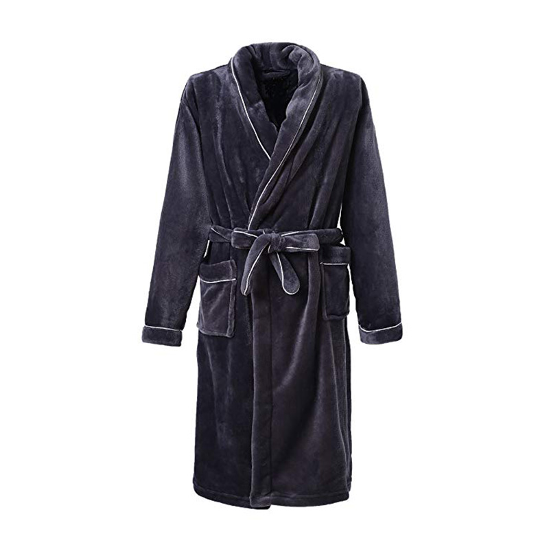 Long Flannel Robe