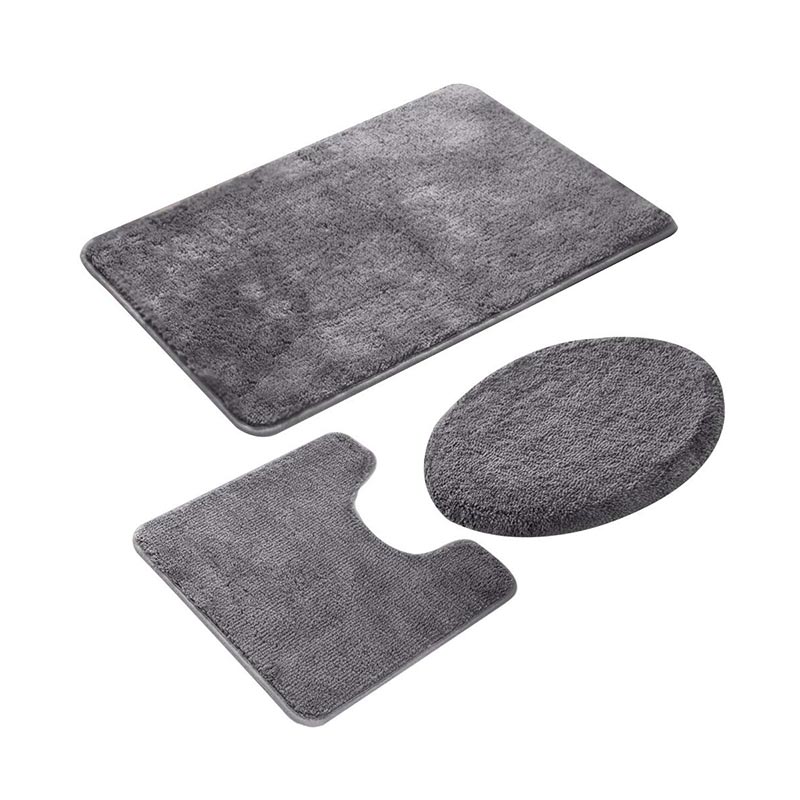 Toilet Area Rugs Set 3 Piece