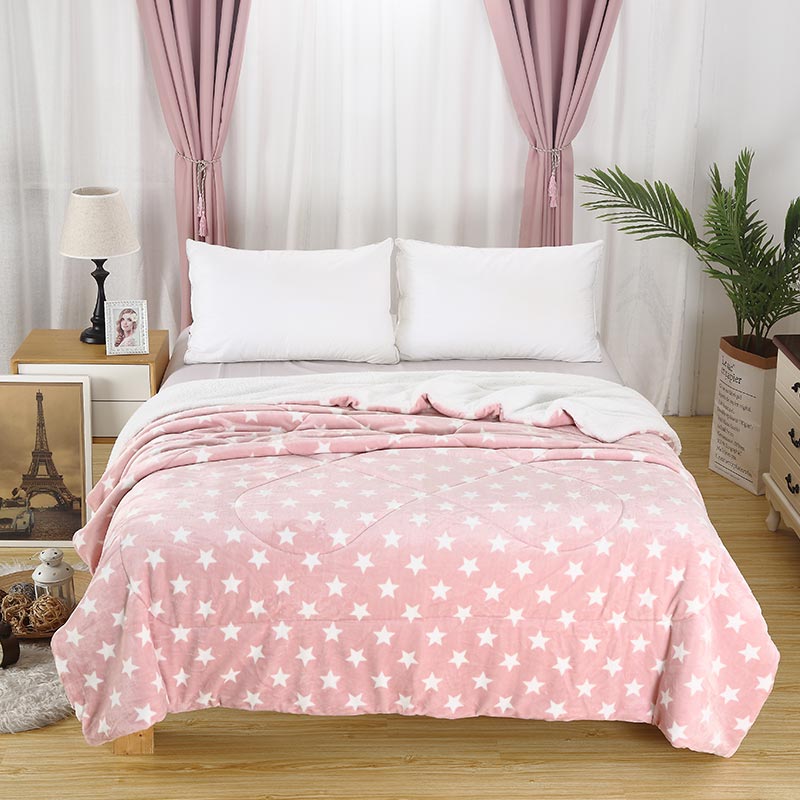 Flannel Comforter Set