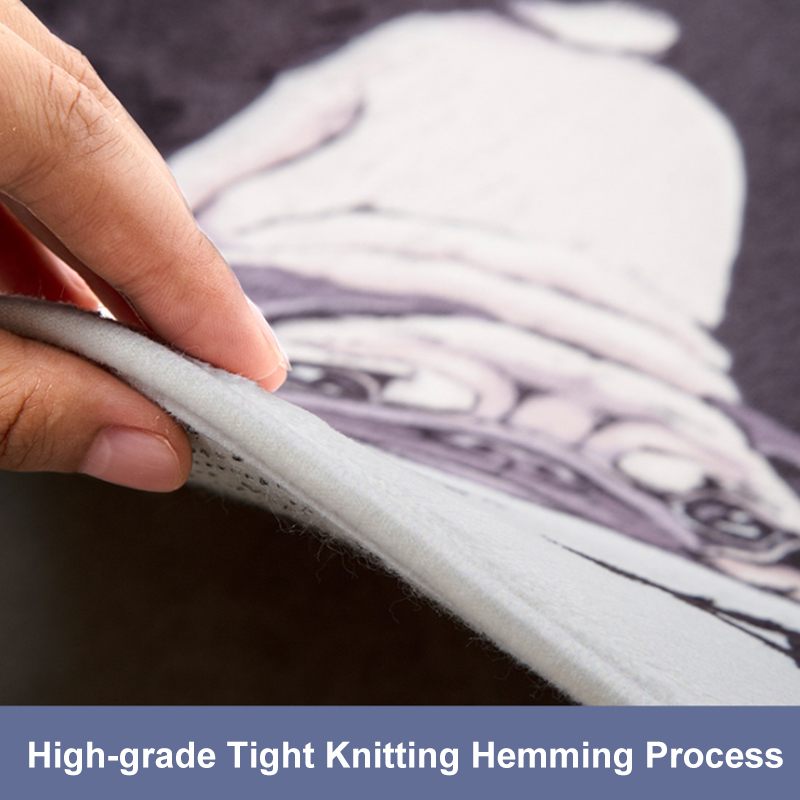 Comfortable Nonslip Rebound Coral Velvet Floor Kitchen Mat