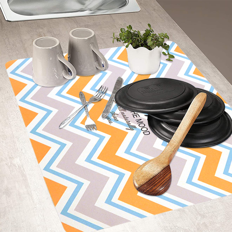 Wholesale PU Beautiful Leather Washble Kitchen Table Placemat