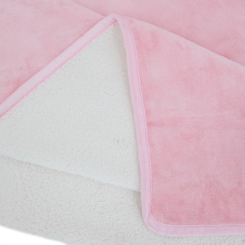 Pink Fluffy Sherpa Blanket