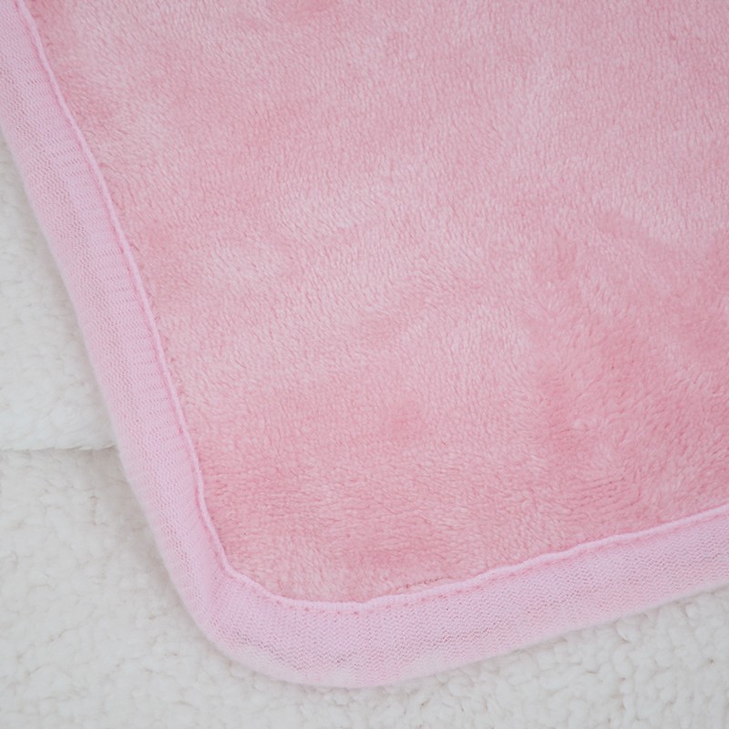 Pink Fluffy Sherpa Blanket