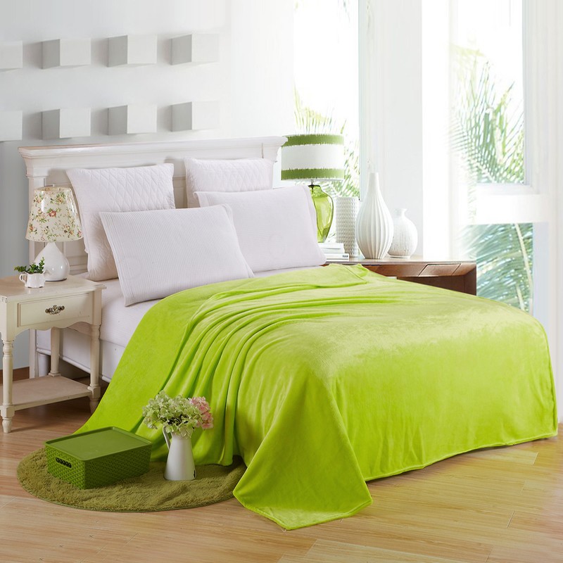 Thermal Fleece Throw Bed Blanket