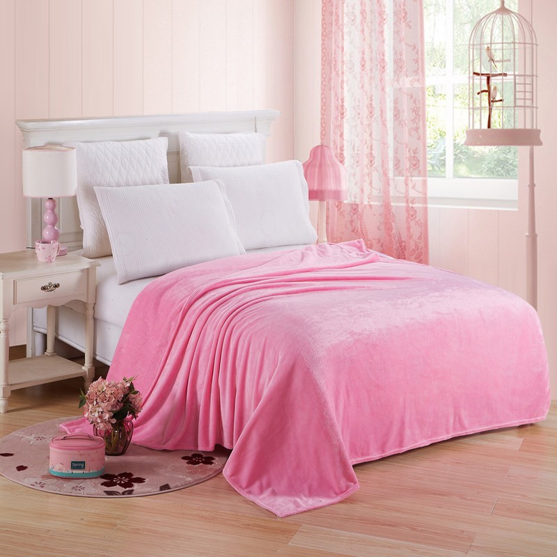 Thermal Fleece Throw Bed Blanket