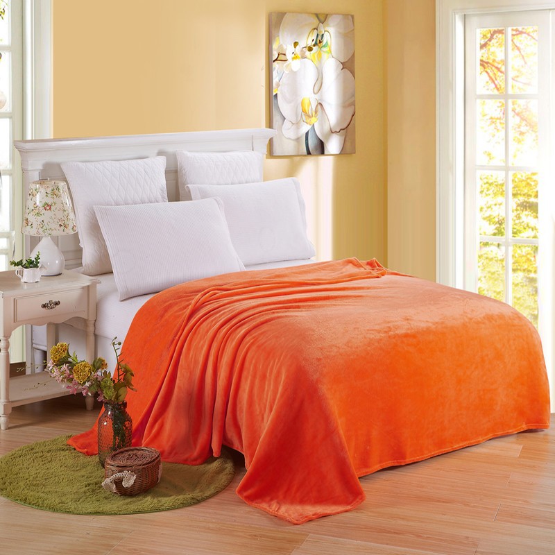 Thermal Fleece Throw Bed Blanket