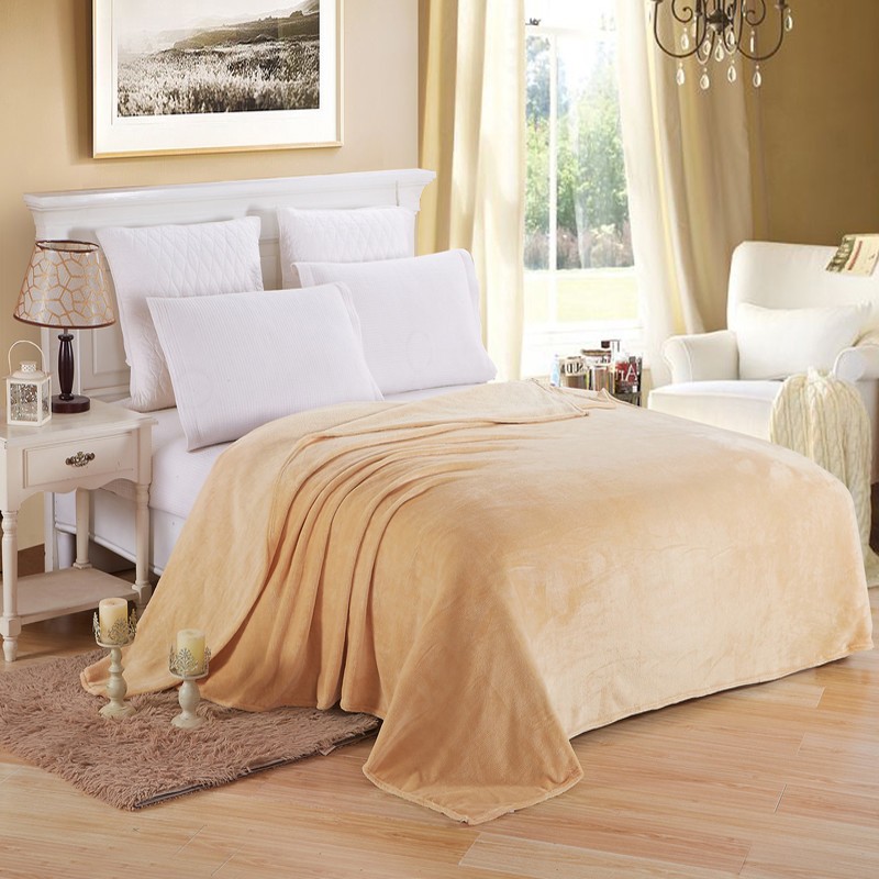 Thermal Fleece Throw Bed Blanket