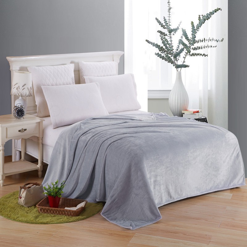 Thermal Fleece Throw Bed Blanket