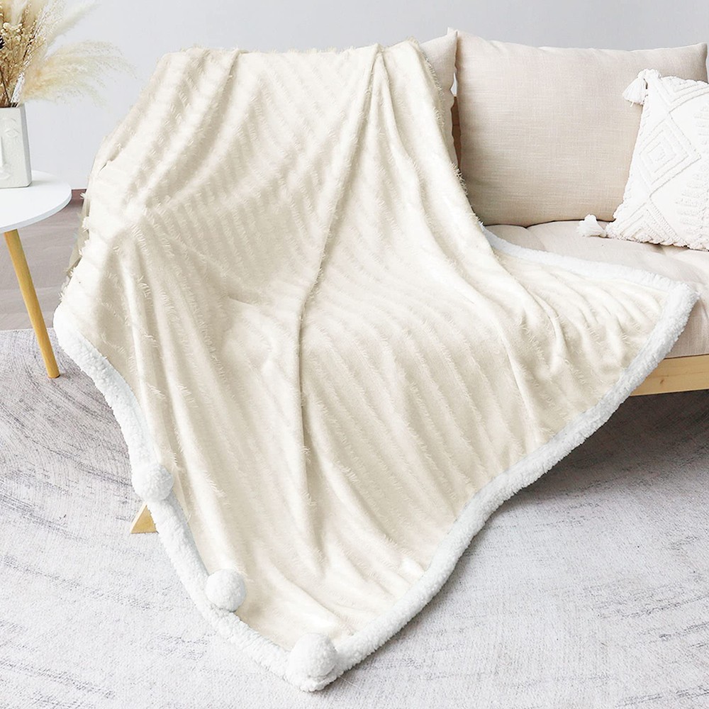 Fluffy Weighted Sherpa Blanket