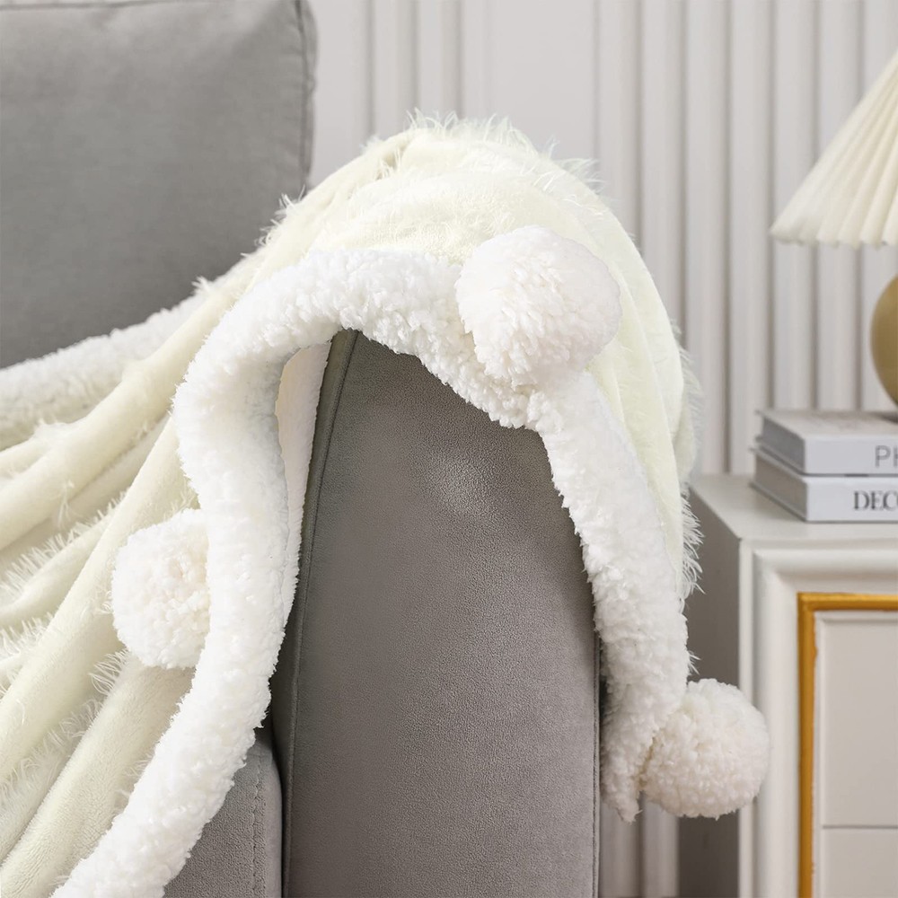 Fluffy Weighted Sherpa Blanket