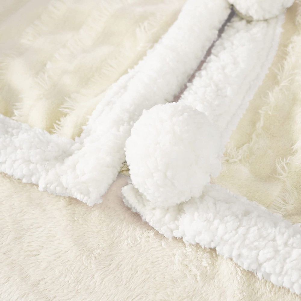 Fluffy Weighted Sherpa Blanket