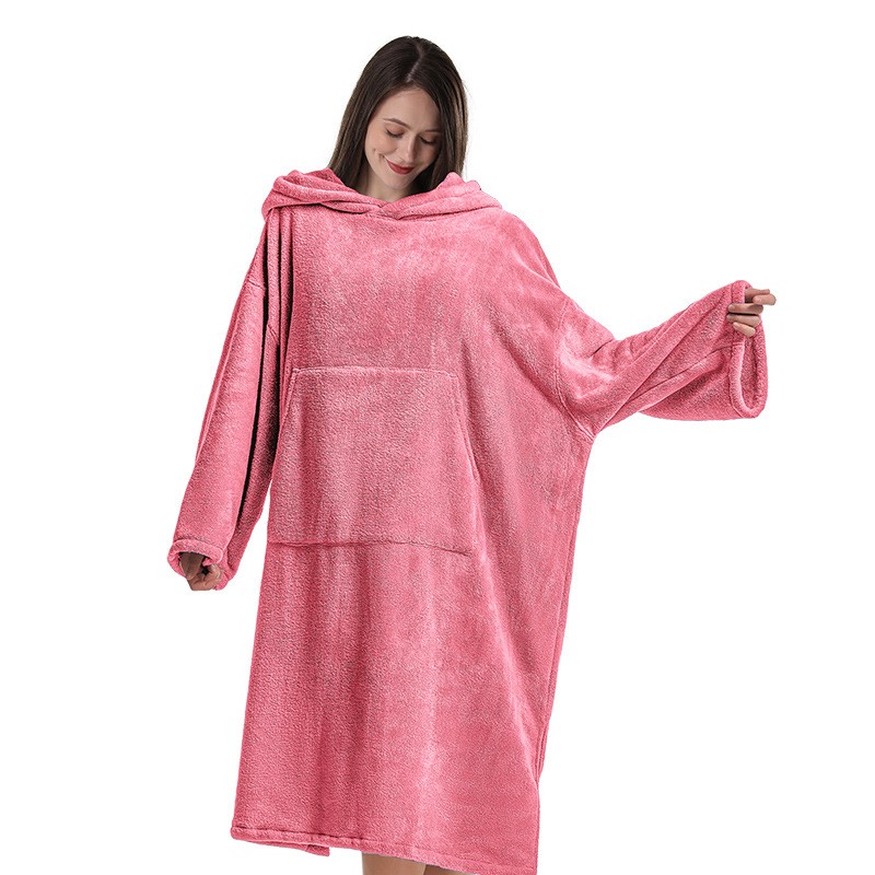 Super Soft Blanket With Sleeves